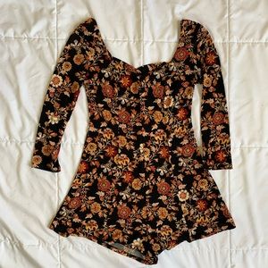 Forever21 Floral Romper